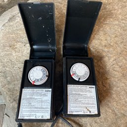 Pair Of Malibu Low Voltage Transformer Timers (Porch)