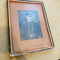 Vintage Print Of Admiral George Dewey In Frame (Upstairs Bedroom Right Side)