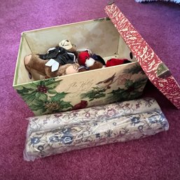 Storage Box With Assorted Bears And Door Draft Stopper (BR 1)