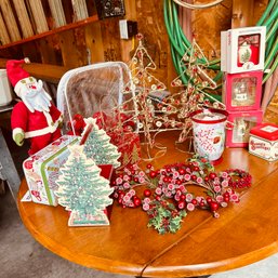 Spode Ornaments, Christmas Coasters, Mini Trees, Baskets & More (garage)