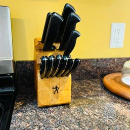 J.A. Henckels Knife Block And Knives (Kitchen)