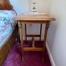 Vintage Wooden Side Table (Garage)