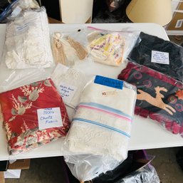 Vintage Linens And Fabric (NK)