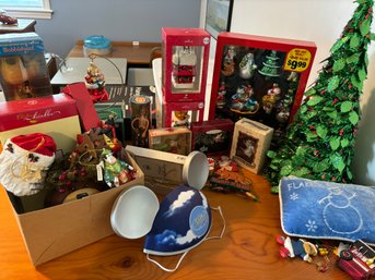 Lot Of Misc Holiday Decoration, Ornaments Etc.  (Attic 3)