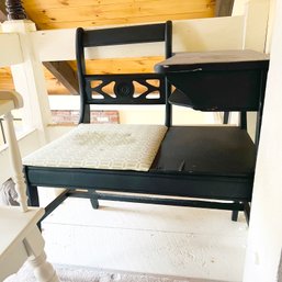Vintage Telephone Bench (Upstairs)