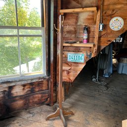 Vintage Coat Rack (attic)