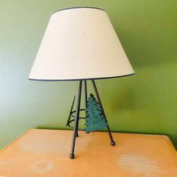 Tree Lamp With Shade (Upstairs)