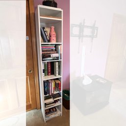 Tall Shelf With Books And Contents (Master BR)