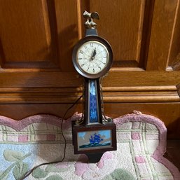 Vintage Lanshire Electric Clock With Boat Motif (Stair Landing)