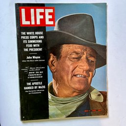 LIFE MAGAZINE: May 7, 1965: John Wayne After His Bout With Cancer