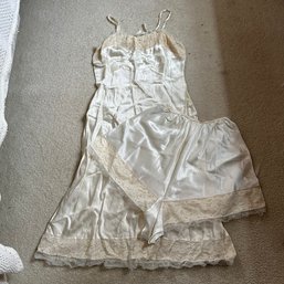 Vintage D'Allairds Matching Chemise And Tap Pants (Master Bedroom)
