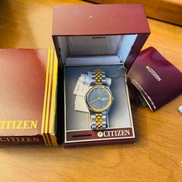 Citizen's Analog Quartz Watch In Box (Bedroom 1st Floor On Right S4)