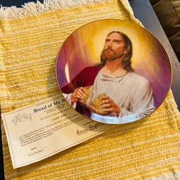 'Bread Of My Body' Prince Of Peace Collectors Plate With Certificate (No. A3)