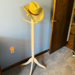 Cute Coat / Hat Stand With Hat! (Bedroom 1st Floor On Right S7)