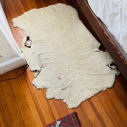 Vintage Sheepskin Rug - As Is (Bedroom 1)