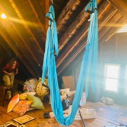 Cool! Aerial Yoga Swing Set  With Instructions (SEE NOTES) Attic