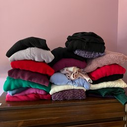 Women's Sweater Lot: Lands End, LL Bean, Etc. (Master BR)