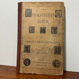 'The Philatelists Album' Stamp Collecting Book By Scott Stamp & Coin Co. (HW)