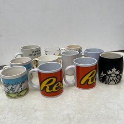 Assorted Mugs, Including Starbucks (NK)