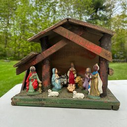 Vintage Made In Italy Nativity Scene (Garage 2)