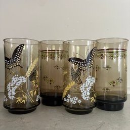 Four Vintage Drinking Glasses Incl. M. Petti Marked (Kitchen)