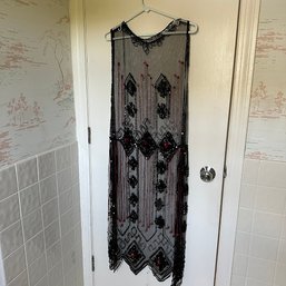 Vintage Flapper Style Beaded Dress (Master Bedroom)