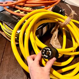 30 AMP Electric Cord, Plus Other Extension Cords (BSMT)