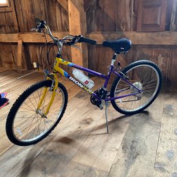 Purple & Yellow Iron Horse 7 Speed Bike W/ Shimano Gears (Barn)