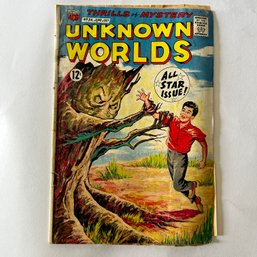 VINTAGE COMIC BOOK: ACG UNKNOWN WORLDS All Star Issue, June July No. 56