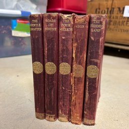 Set Of 5 Vintage O Henry Books Circa 1915 (zone 4)