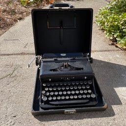 Vintage Royal Typewriter In Case (Garage Left)