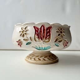 Lovely Vintage NAPCOWARE Ceramic Footed Bowl (MB)