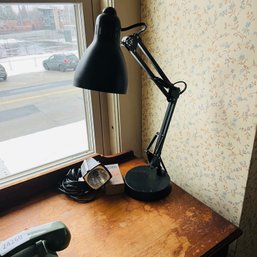 Task Lamp, Vintage Flash And Sylvania Sun Gun (Bedroom 2)