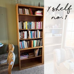 7' Bookshelf No. 1 (kitchen)