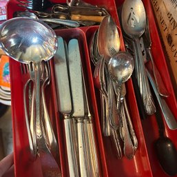 Tray Of Mixed Cutlery (kitchen)