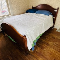 Vintage Double Bed Frame (Bedroom 2)