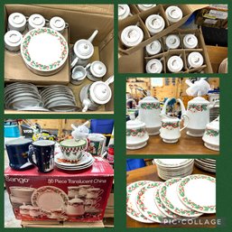 Gorgeous Christmas Themed Sango China Set And Special Themed Dishware To Join (GARAGE)62486