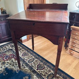 Vintage/Antique Slant Front Two Piece Desk (Entry)