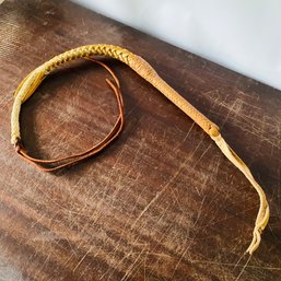Braided Leather Whip (Loc: B14)