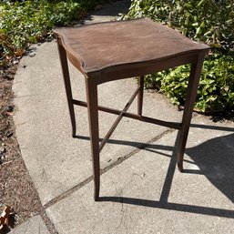 Antique/Vintage Wooden Side Table (Garage Left)
