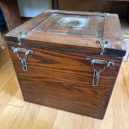 Vintage Wooden Machinist Box (LR)