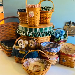 Longaberger Baskets - Collectors Club, American Cancer Society  Ornaments (Garage1)