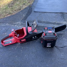 Toro 16' Chain Saw With 60V Battery & Charger (Garage)
