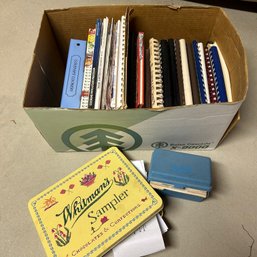 Vintage Cookbook Set And Recipe Box (zone 4)