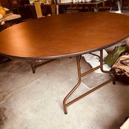 5' Round Folding Table (garage)