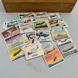 Vintage WINGS Military Jet Trading Cards *55788* (Garage 2)