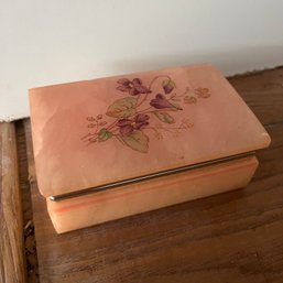 Vintage Italian Alabaster Box (NS)