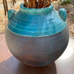 Beautiful Blue Pottery Vase (Kitchen)