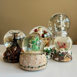 Large Collection Of Decorative Snowglobes (DR)