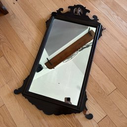 Vintage Wood Mirror With Eagle - Needs Repair (LR)